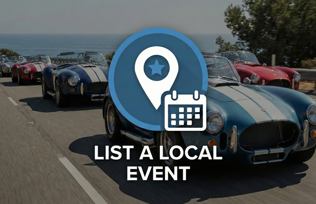 List an Event with Cobra Club NZ